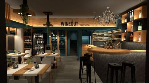 Progettazione di bar sul lago di Lugano