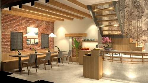 Progetto sala colazioni