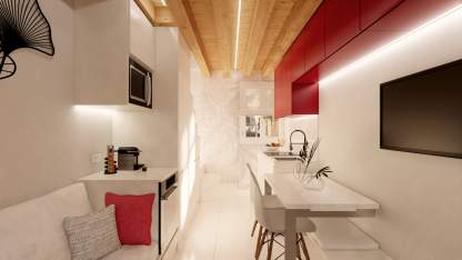 living room moderna