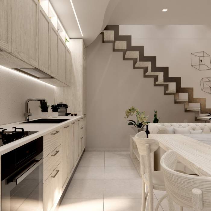 Cucina lineare