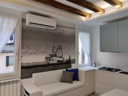 Arredamento cucina e soggiorno