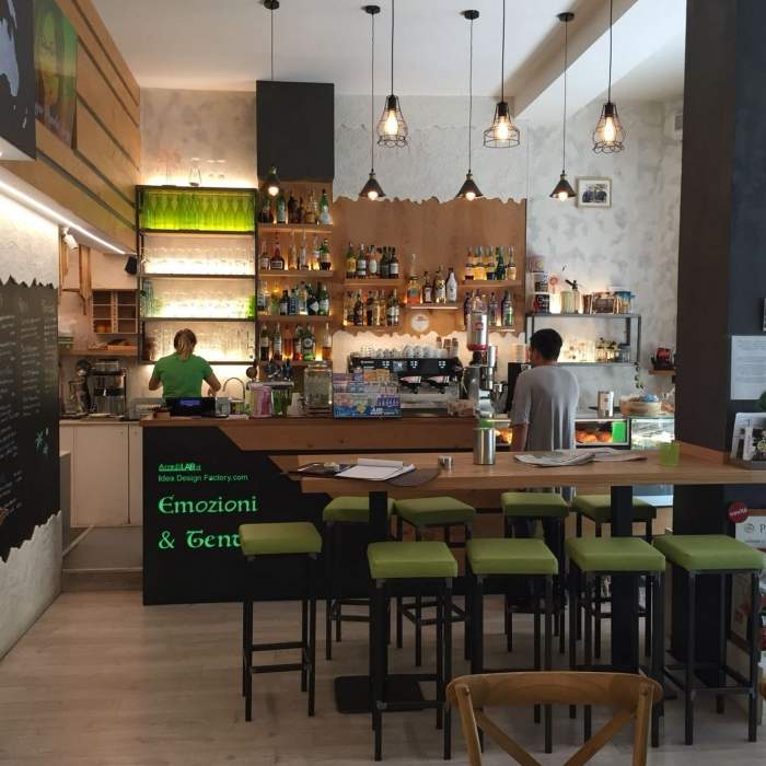 Progetto banco bar Milano