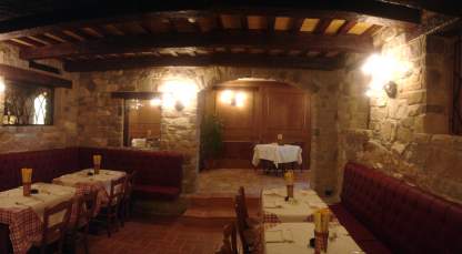 progettazione ristorante rustico