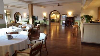 Arredamento  bar del golf club Padova Galzignano