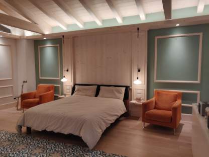 Arredamento del progetto camera Treviso