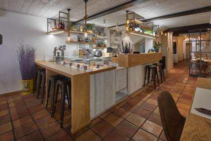 progetto banco bar del ristorante padova